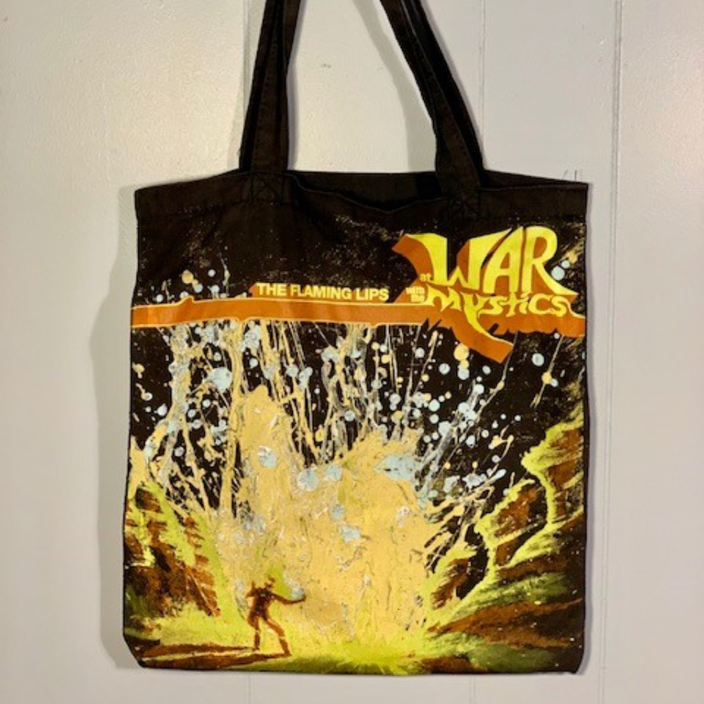 RARE- Flaming Lips Canvas Tote Bag
